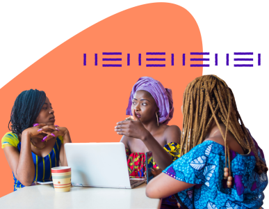 CIVIC dialog among 3 women