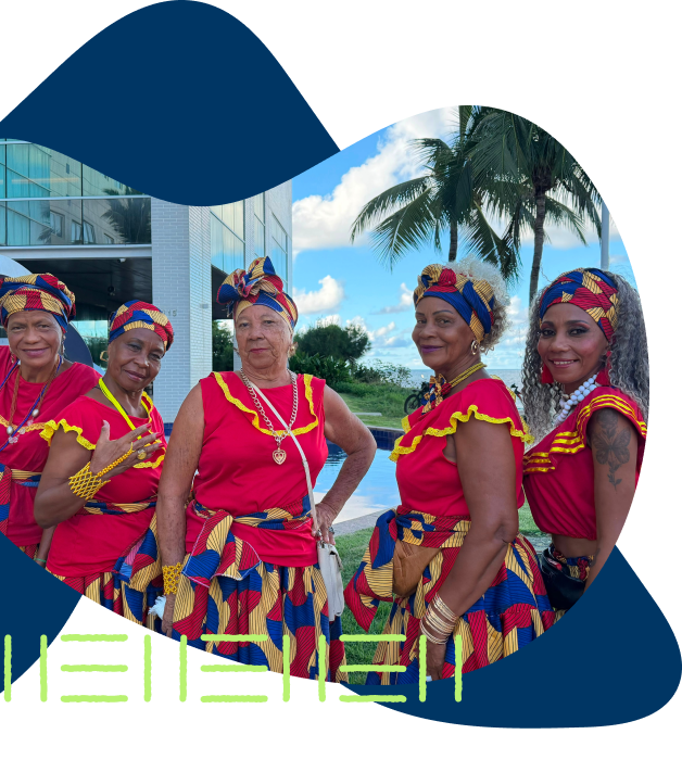 Vibrant indigenous community