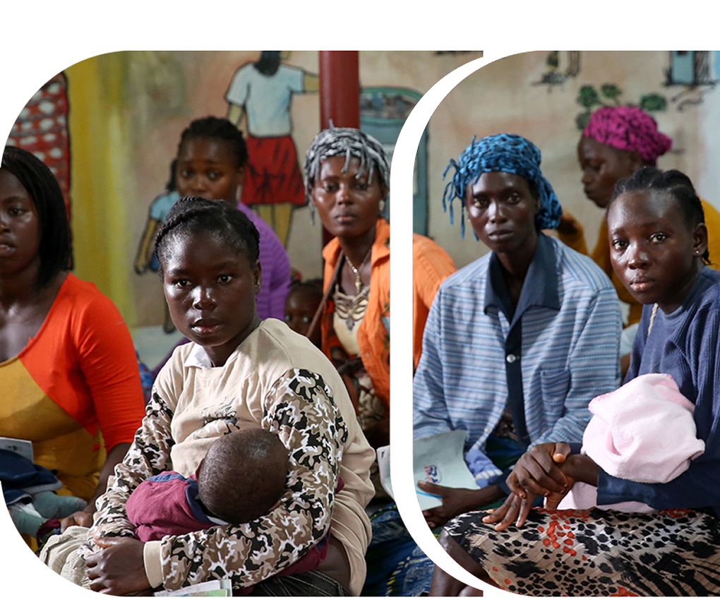 civic-voices-header African women holding children